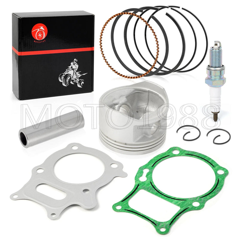 Honda Recon 250 TRX250TE / TM .75mm O.S Engine Top End Piston Gasket Kit (2002–2009)