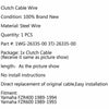Yamaha FZR400 (1989-1994), FZR600 Clutch Cable (1989-1993)
