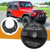 Jeep Wrangler Black Locking Gas Fuel Cap (2007-2018)