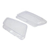 Jeep Grand Cherokee, Compass Headlight Lens Cover Pair (2005-2023)
