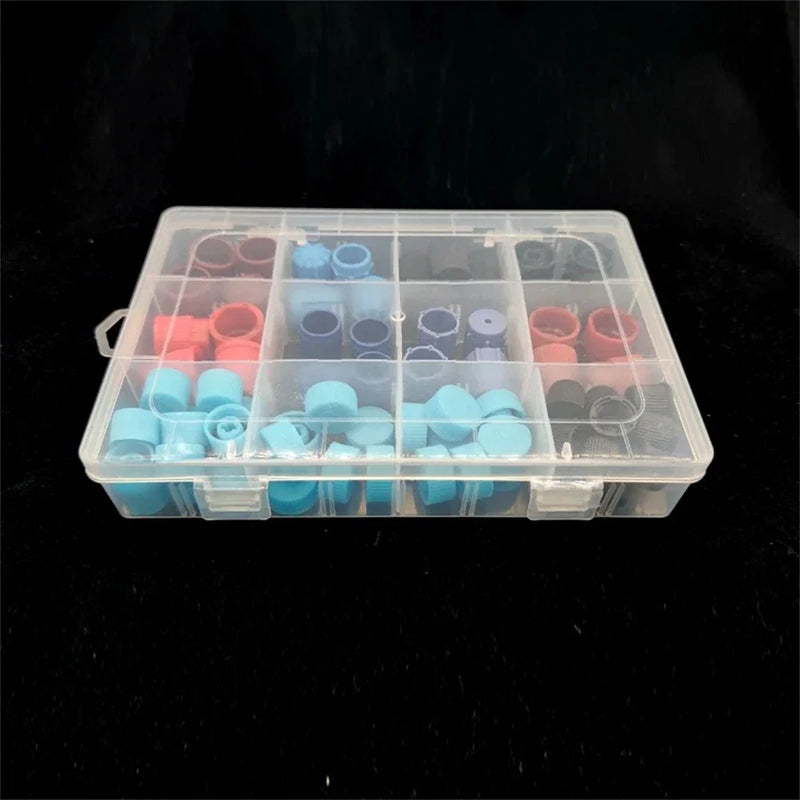 A/C R134a R12 High Low Side Valve Core Dust Caps  Universal Car Repair