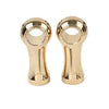 Harley Dyna Softail Handlebar Riser Clamp Mount Kit 4" Gold
