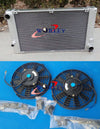 Porsche 944 2.5L / 2.7L MT Non-Turbo Aluminum Radiator + Fans (1983-1991)