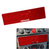 Audi TT Red Center Console CD Radio Switch Control Panel Cover (2001-2006)