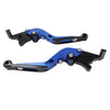 Yamaha YZF R1 CNC Blue Extendable Brake Clutch Levers (2009-2014)
