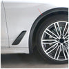 Make & Model 1.5M Black Car Fender Flare Wheel Eyebrow Protector Trim