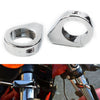 Harley Softail 39mm Fork Clamp Turn Signal Relocation