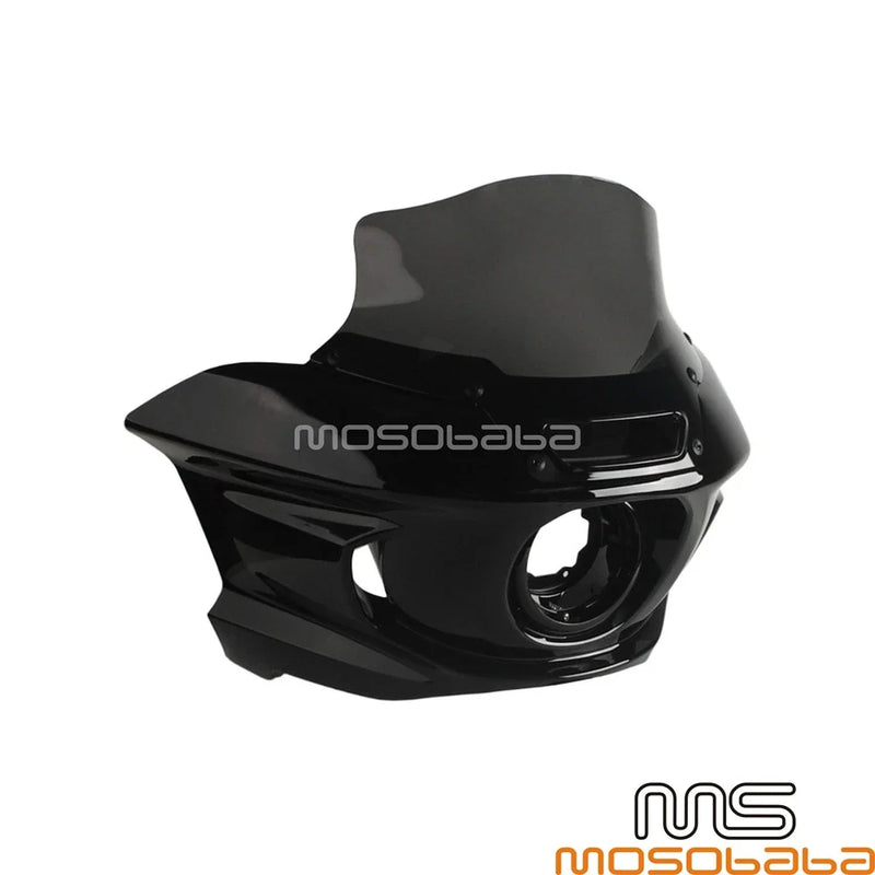 Harley Softail Low Rider FXLR Front Fairing Windshields w/ Mount (18-21)