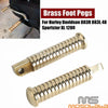 Harley Sportster XL 883 Brass Foot Pegs (1997-2019)