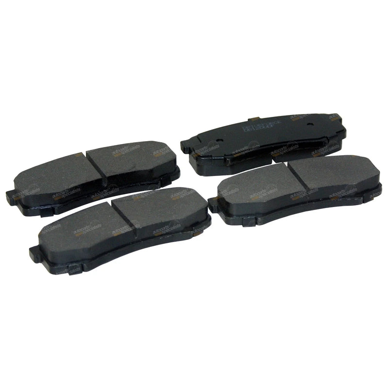 Prado 120 Series Rear Disc Rotors & Brake Pads Slotted/Drilled (2002–2009)