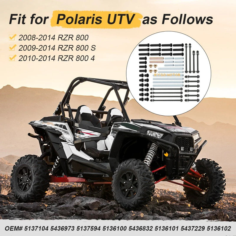 Polaris RZR 800 S / 4 Bolt / Front & Rear A-Arm Bushing / (2008–2014)