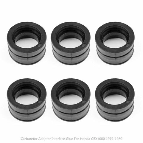 Honda CBX 1000 Type CB1 SC03 Intake Manifold Rubber Set (1979-1980)