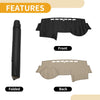 Honda Accord 2003-2007 Black Anti-Slip 1 x Piece Dashboard Cover