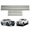 Nissan Navara D23 Chrome Stainless Scuff Plates 4 Doors (2015-2022)
