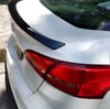 Ford Focus Sedan 2015-2018 Glossy Black Rear Trunk Spoiler Wing Lip ABS