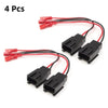 Citroen Peugeot 4 x Car Speaker Connector Harness Adapter (1999-2015)