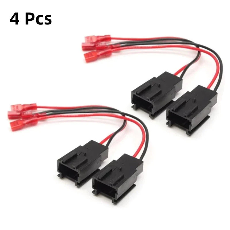 Citroen Peugeot 4 x Car Speaker Connector Harness Adapter (1999-2015)