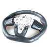 Mini F54 F55 F56 F57 F60 F61 Flat Bottom Matte Carbon Leather Steering Wheel (2014-2023)