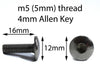 Yamaha Stainless Steel Windshield Screws & Quality Rubber Nut x10