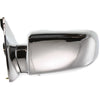 Side View Mirrors Power Folding Chrome Pair Set for Chevy