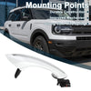 BMW F07 White Silver Tone Front Right Exterior Door Handle