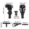 Nissan Infiniti Windshield Washer Nozzle 2.5m Hose Kit
