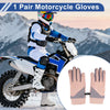 Mountain Biking Pink Gray Full Finger Outdoor Fleece Women Cycling Gloves