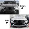 Mercedes Benz A Class W177 A45 A45S Front Bumper Spoiler Lip (2019-2023)
