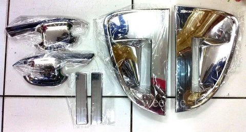 Chevrolet Sonic 5 Doors Chrome Door Handle Covers (2012-2015)