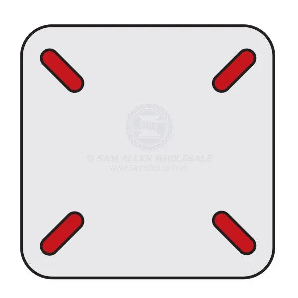 60mm Plug Hole Boat Seat Plug In Post & 360° Swivel Top 375mm