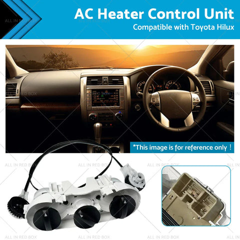 Toyota Hilux (2005-2011) NON Climate Control A/C Heater Control Unit
