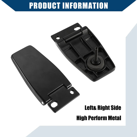 Jeep Wrangler (2011-2018) - 2 x Black Rear Liftgate Glass Hinge