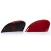Ford Fiesta Red LH+RH Door Side Rearview Mirror Cover Caps (2011-2017)