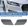 BMW 328i Pair Front Bumper Headlight Washer Nozzle Cover Cap