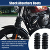 Harley 1 Pair 39mm Fork Covers Front Gaiters Shock Boots