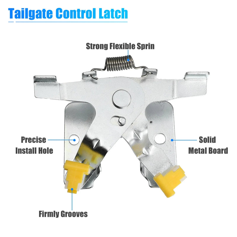 Ford Pickup Super Duty Tailgate Control Latch Lock (1999-2016)