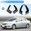 Toyota Corolla 4Pcs Front & Rear Mud Flaps & Splash Guards (2009–2013)