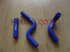 Kawasaki KX80 / KX85 / KX100 (1998-2013) - Blue 2 x Silicone Hose