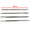 Outer Weatherstip Door Belt Set 4 Chrome Fits Toyota Camry 4D Sedan 2002-06 D09