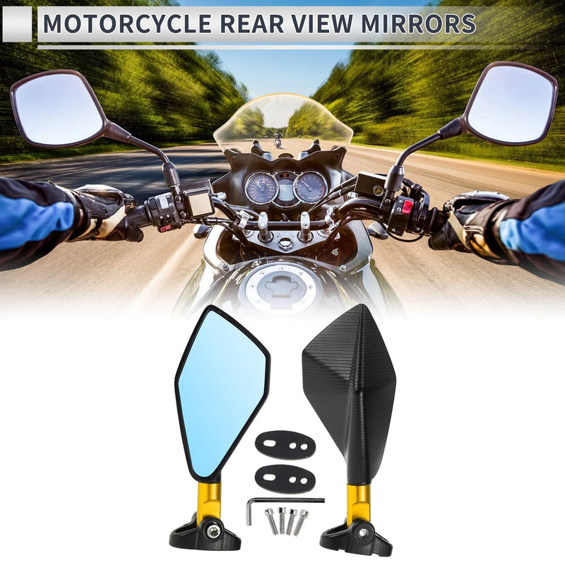 M6 M6 Motorcycle Rear View Mirrors Handlebar Mirrors