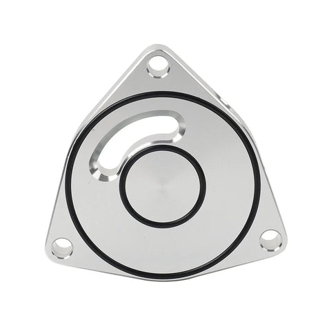 Honda Civic Silver Turbo Blow Off Valve BOV Plate Spacer (2015-2021)
