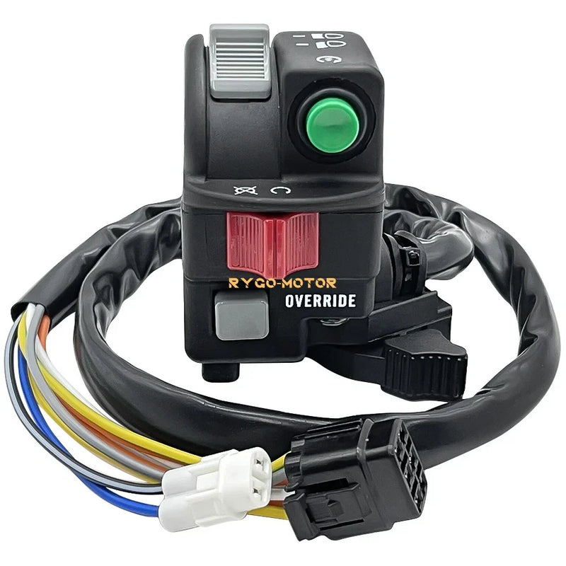 Suzuki KingQuad Left Handlebar Start Switch Headlight (2007–2010)