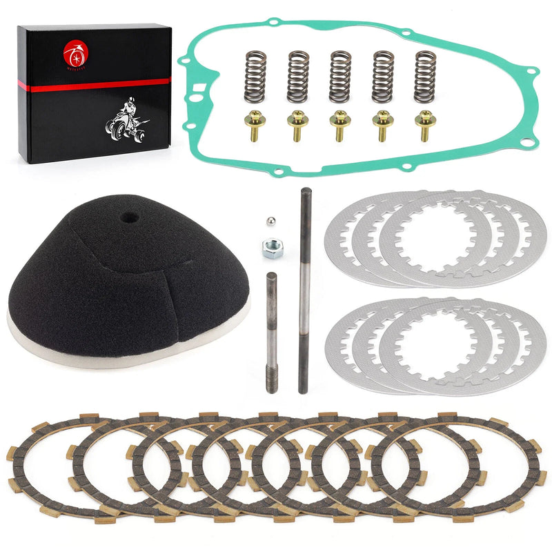 Yamaha Blaster YFS200 Clutch Friction Steel Plates Push Rod Kit (1988–2002)