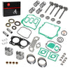 EZGO Robin 350cc Piston & Intake Exhaust Valve & Gasket Kit (1996–2002)