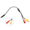 Car Camera Signal Harness / 4-Pin / Car Male To CVBS Female