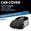 Mini Vans Hood Cover L (210D Sino-Chemical Cotton)