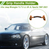 Jeep Wrangler Orange Roll Bar Grab Handles (1987-2021)