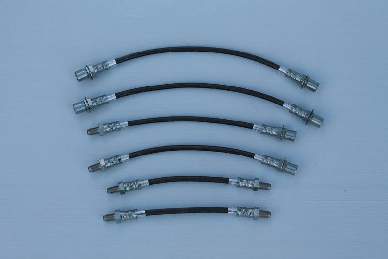 Toyota Supra MA61 Braided Brake Hose Set (10/83 - 5/84)