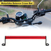 Motorcycle Balance Cross Bar Handlebars 0.41in Hole Diameter Red