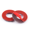 Dodge Challenger Carbon Fiber Red Door Lock Pin Cover (2008-2014)
